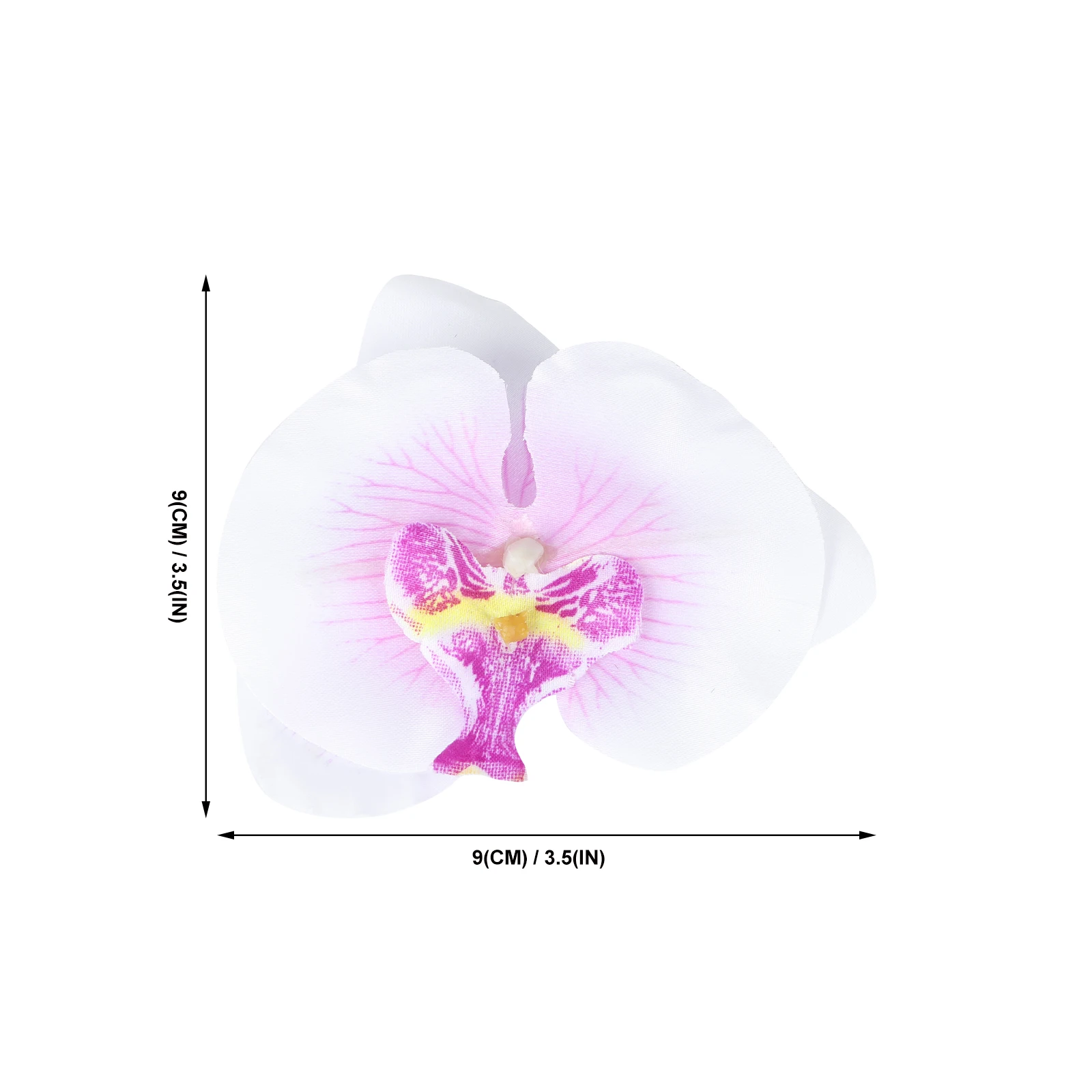 

20Pcs Beautiful Silk Flower Heads Artificial Orchid Bouquets For Scrapbooking Weddings Party Decor