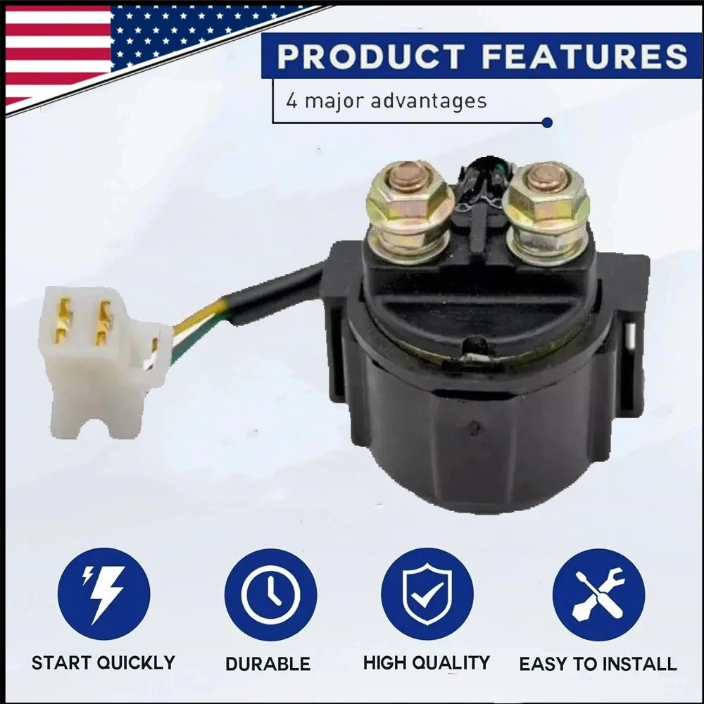 

1 шт. новое качество мотоцикл ATV стартер электромагнитные реле двигатели для Honda FourTrax 300 TRX 300 TRX 300FW 1988-2000