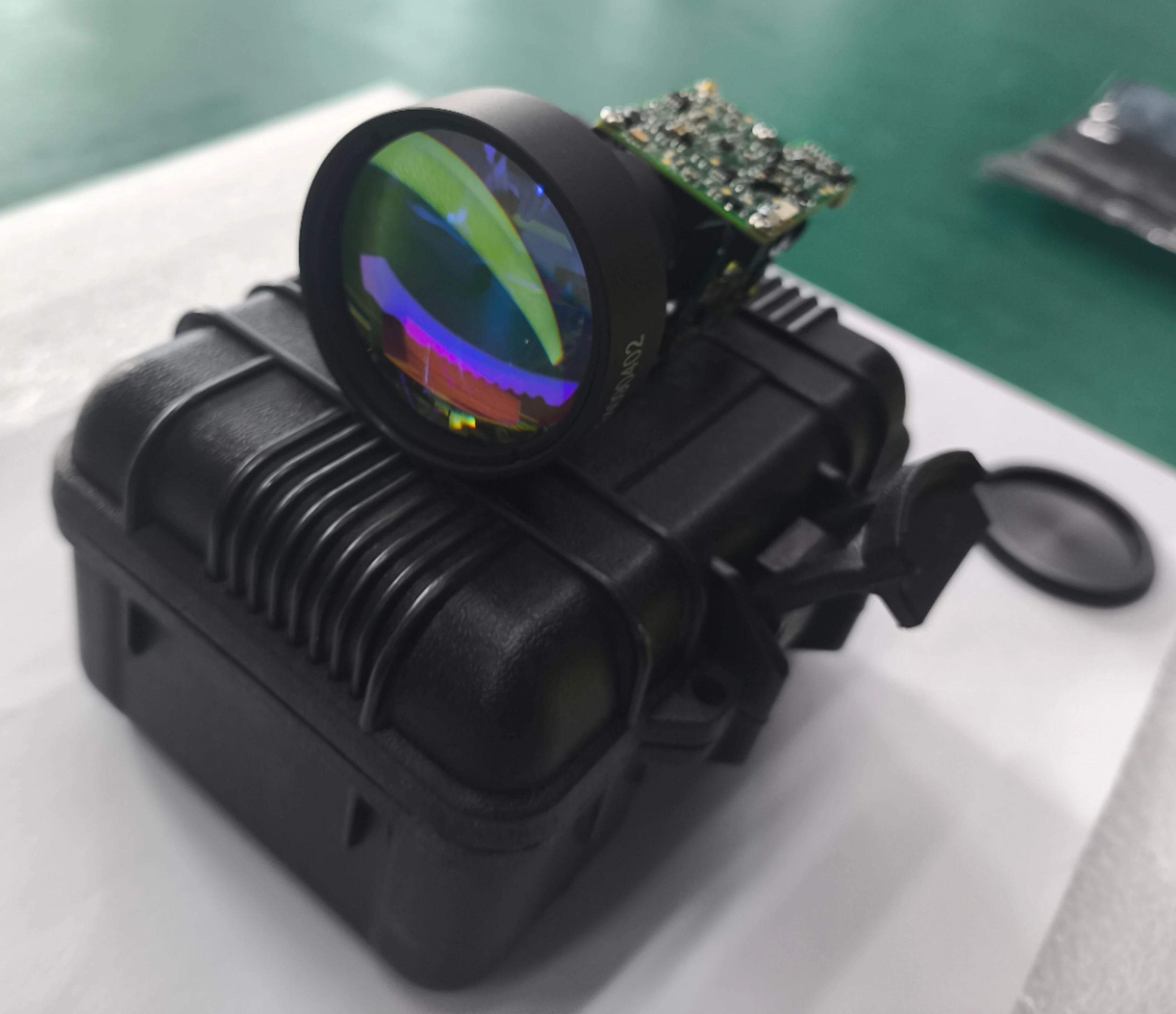 long distance Electronic Digital Ruler high frequency fiber optic 12km laser range finder module