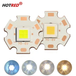 XHP70.3 HI LED 40W 45W Trzecia generacja DC3V/6V/12V Koraliki COB Zimny Ciepły Neutralny Biały 7070 Z DTP Miedzią MCPCB DIY Latarka