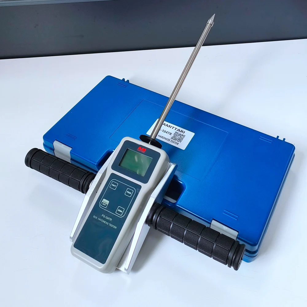 

Measuring Depth 0-300mm Portable Digital Soil Hardness Tester