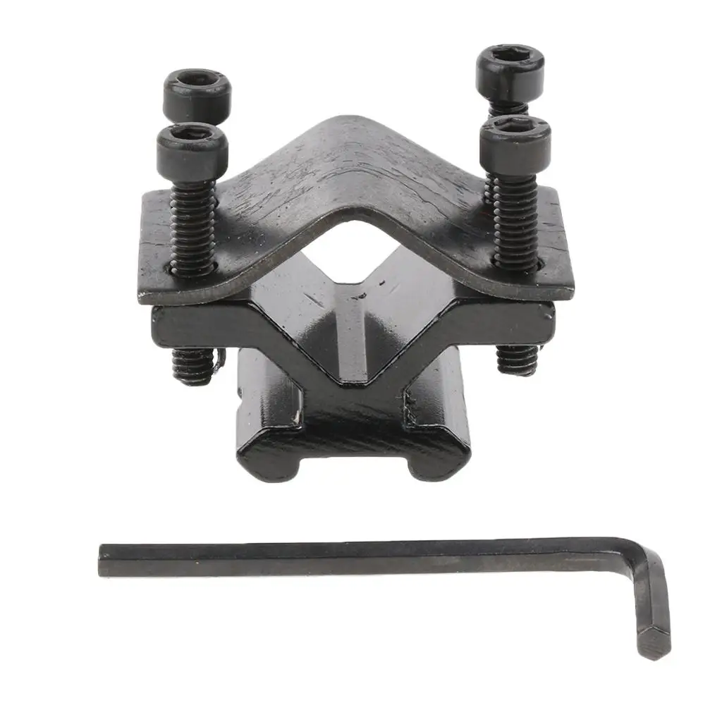 Matte Black Metal Weaver Rail Mount Scope Holder Adjustable Bracket for Hunting Flashlight Adapter