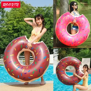 Rooxin thick swimming ring, inflatable toy, floating water park equipment, children and adults, children and adults 6 Main Sales Children's Buoy Pool - №5