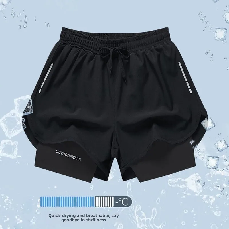 Men Swim Trunks 2026 Quick Dry Anti Embarrassment Breathable Square Cut Beach Shorts Swimming Gear image 3