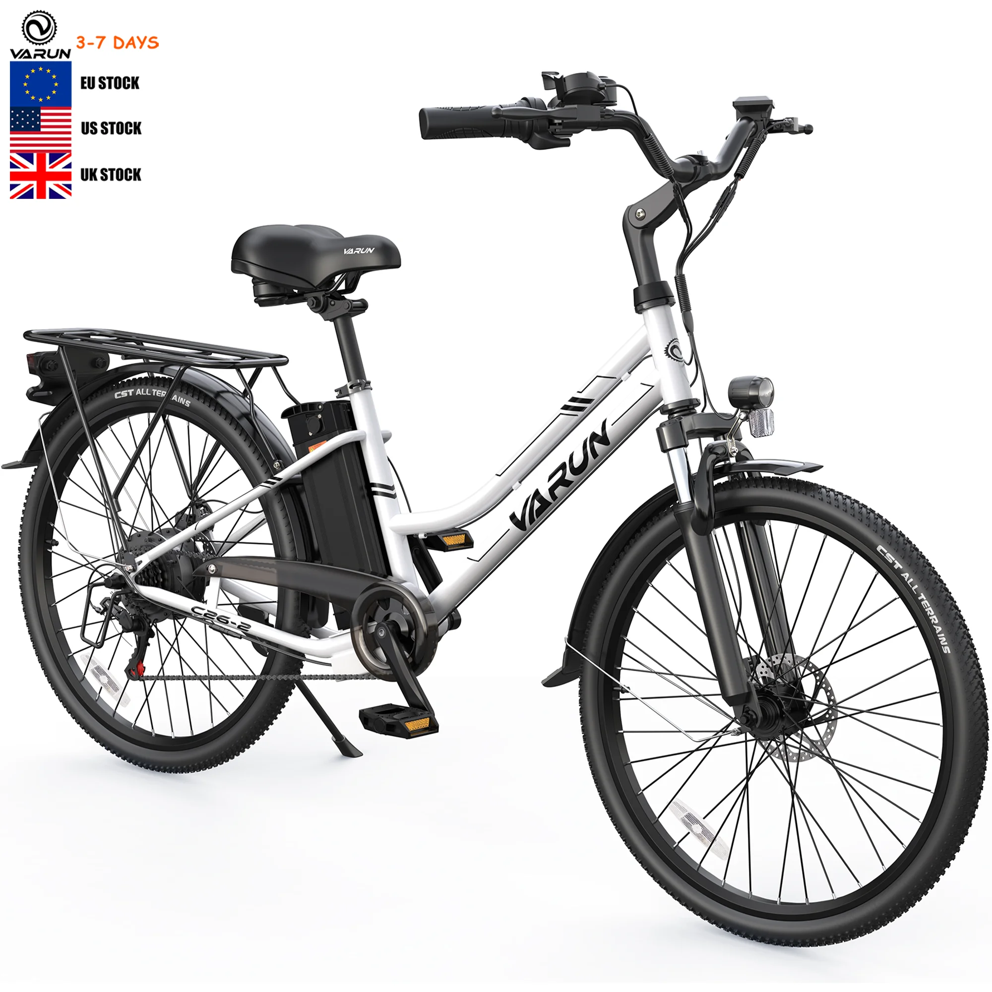 

Ebike for Adults Electric Hybrid Bike 48V 7.8AH Long Rang E City Bike USA EU Stock Best Electric Bicycle