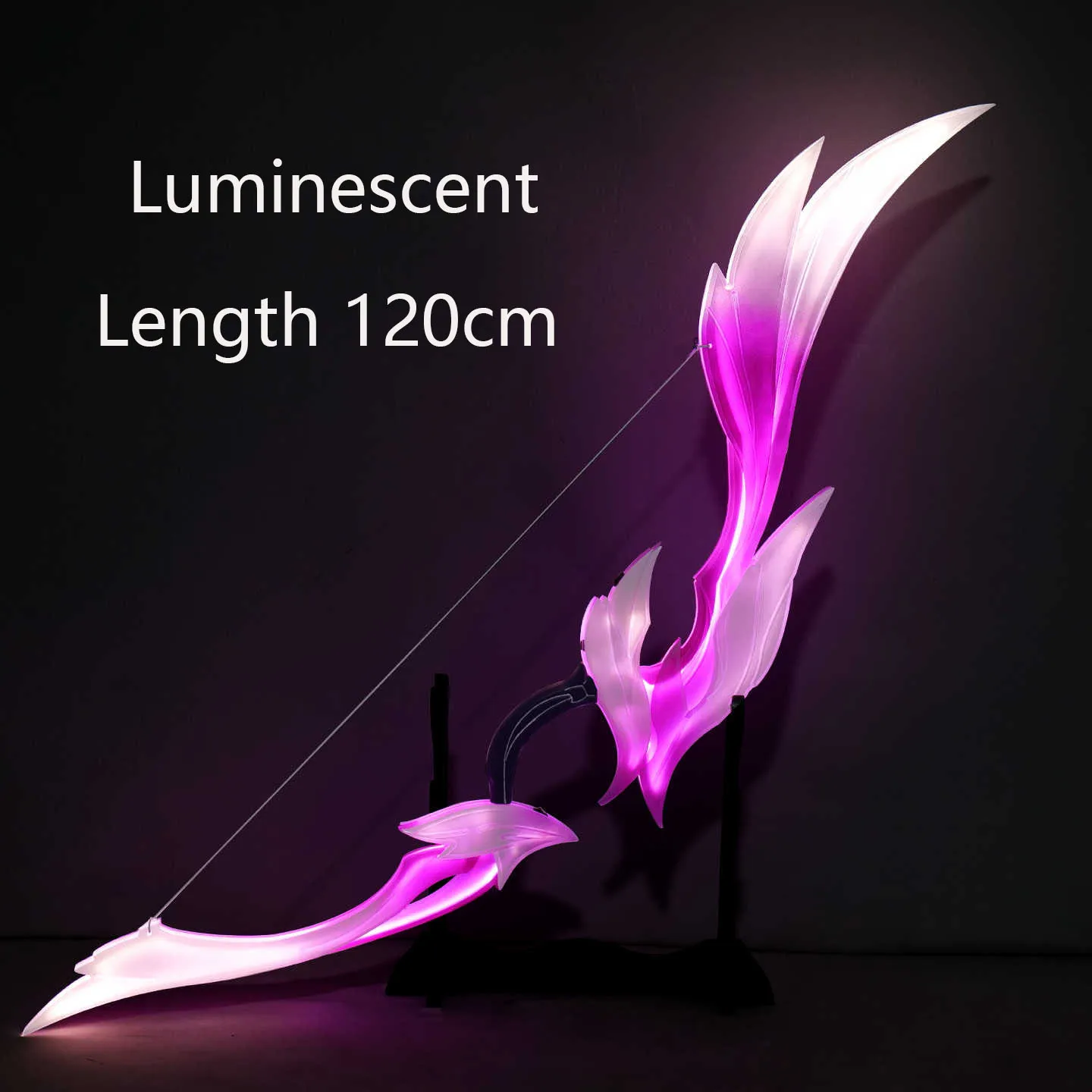 Game Honkai Star Rail Cyrene Cosplay Bow Arrow Luminous Props Halloween Christmas Party Clothing Accessory Length 120cm