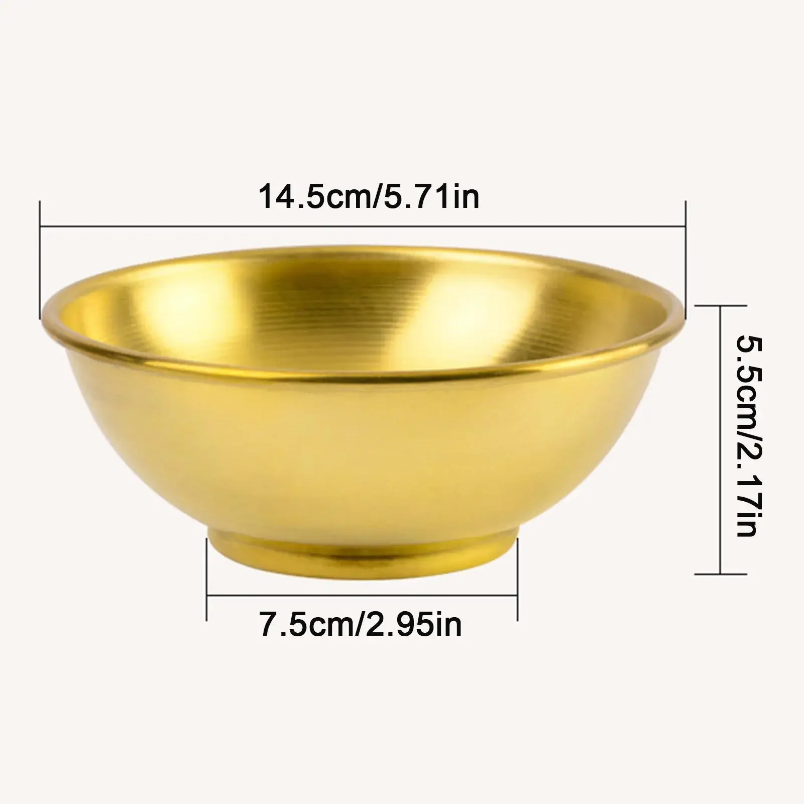 Copper Bowl Large Storage Containers Mixing Copper Dishes for Salad Home Baking Serving Kitchen Cooking Food Chef Fruit view 6