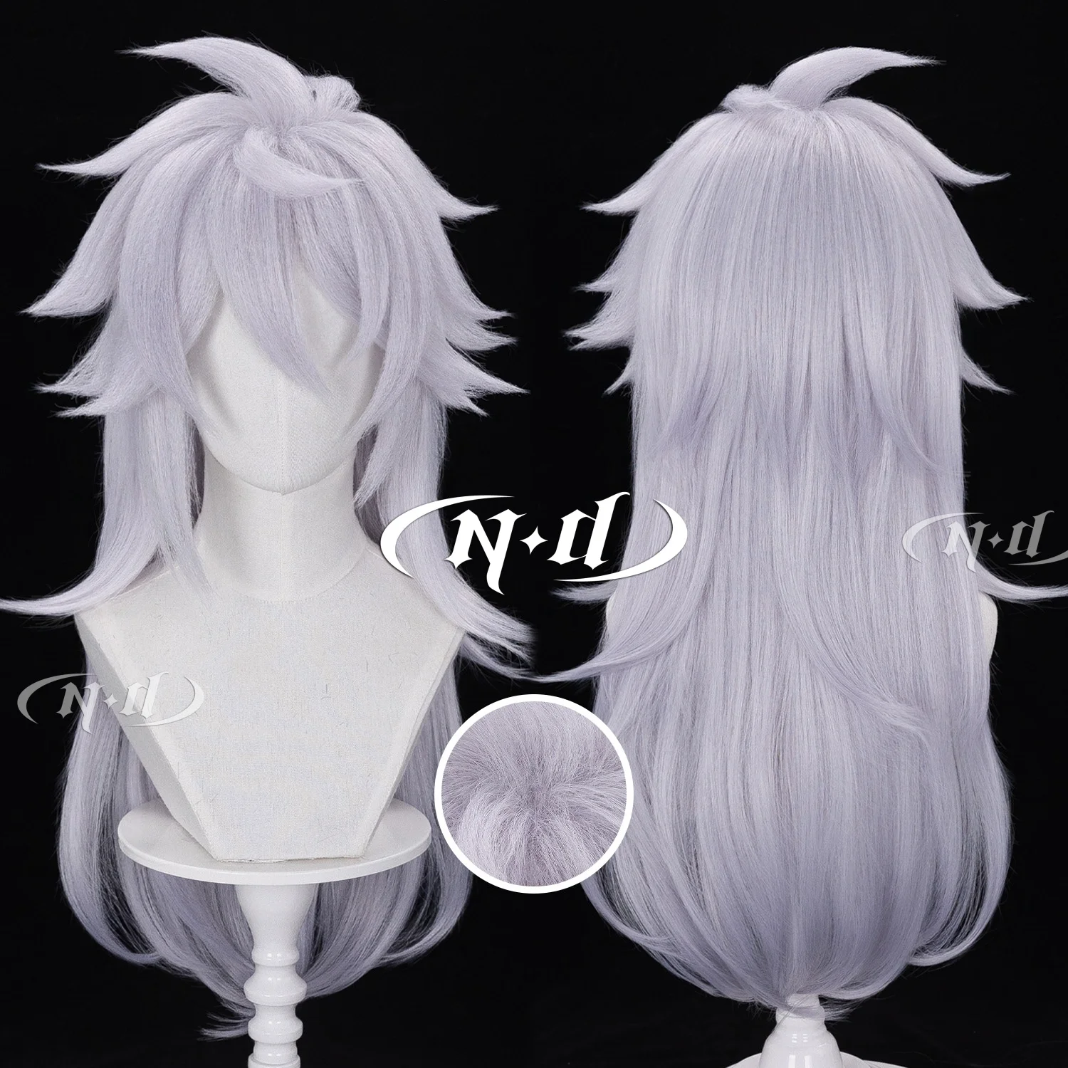 Perruques de cosplay ND Brand Evil Enzo Long Hair Roco Kingdom World pour Comic-Con, Cosplayer, Halloween, Costume de fête