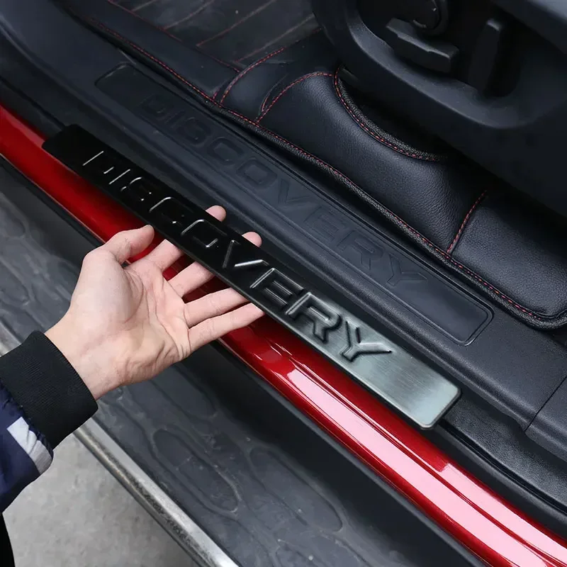 

For Land Rover Discovery Sport 2015-2021 Stainless Steel Car Door Sill Scuff Plate Cover Trim Stickers Interior Car Accessories
