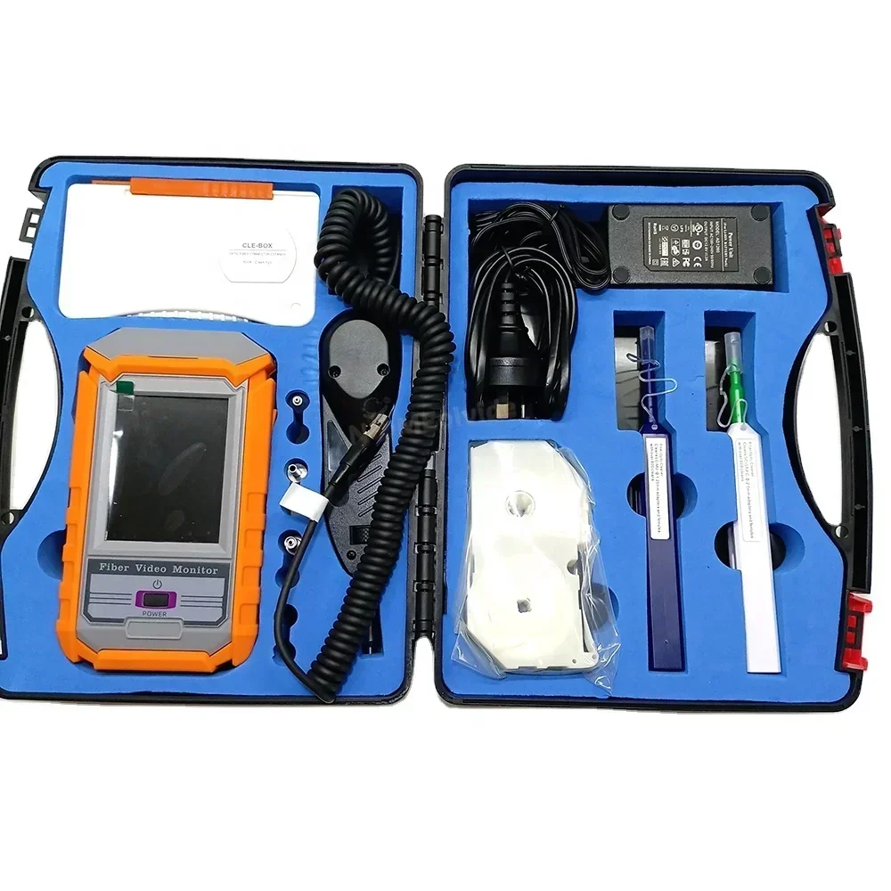 Tool 400x Fiber Optic Detection Probe FVM100 With 3.5-inch Screen Microscope Display