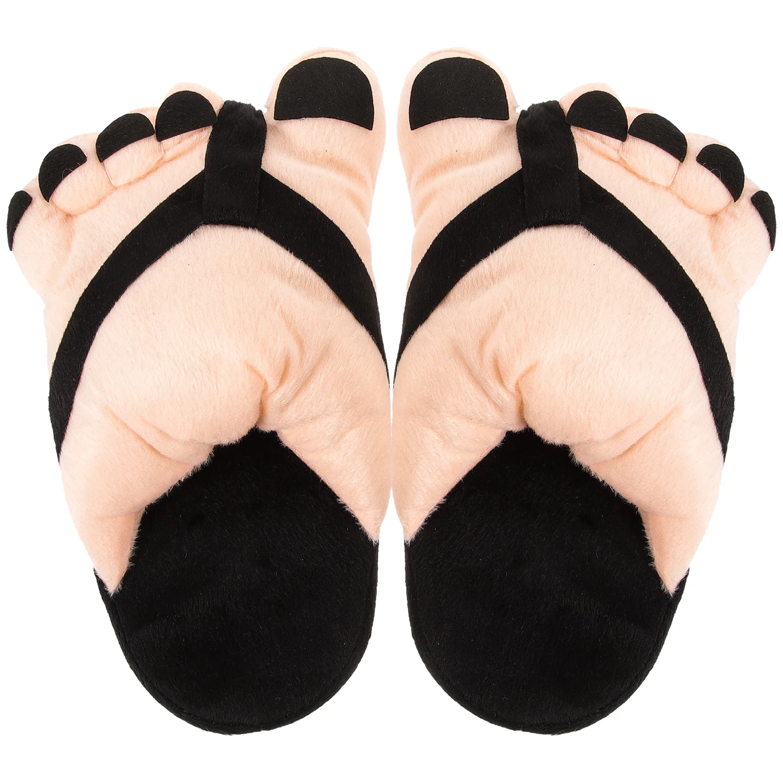 

1pcs 1 Pair Giant Feet Slippers Large Bare Feet Costume Halloween Party Props Cosplay Slipper Masquerade Supplies Funny Decor