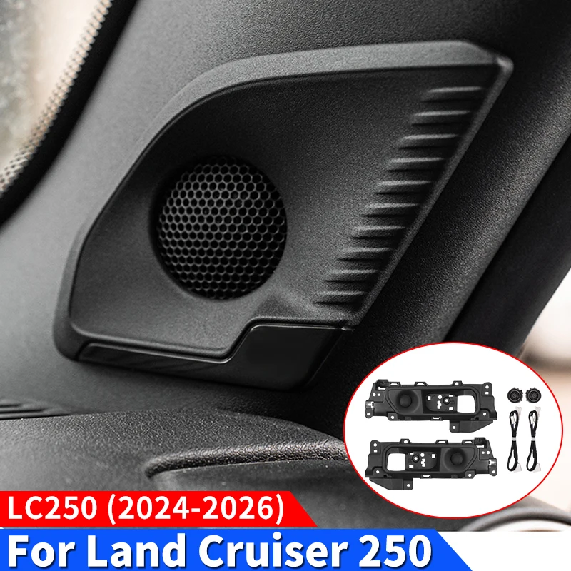 

For Toyota Land Cruiser 250 Prado LC250 2024 2025 A Pillar High Frequency Speaker Replacemen Upgrade Kit Interior Accessories