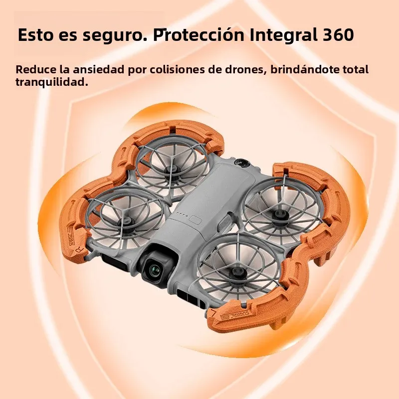 Imagen 3: Piezas de Dron para DJI NEO 2, cubierta protectora de hélice, Protector flotante EVA, anillo anticolisión, accesorios para Dron