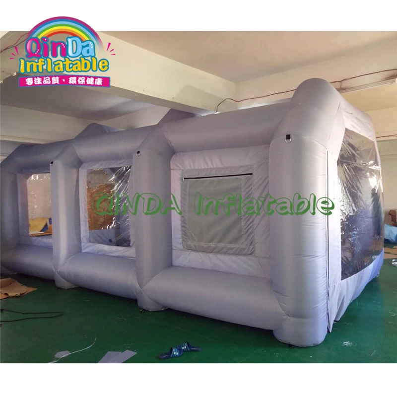 2017 Hot Sale Airtight Inflatable Spray Booth, Portable Inflatable Paint Booth For Car Maintaining