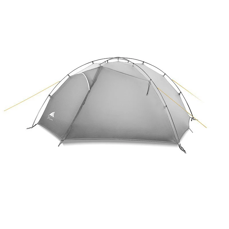 Outdoors Ultralight Double Person 15D Silicon Coating Bilayer Rainproof and Windproof Camping Cross Hanging Tent