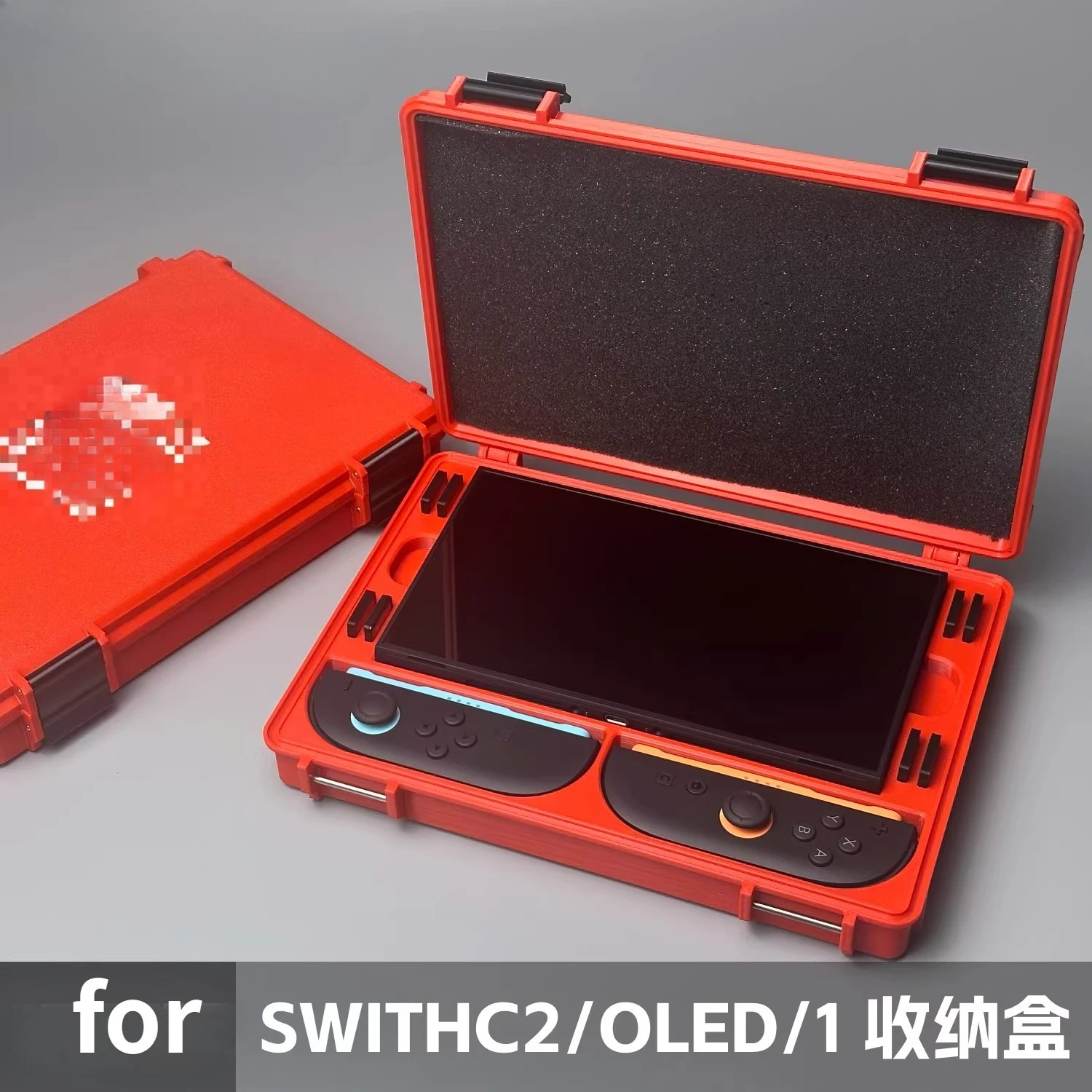 

Водонепроницаемый защитный чехол-кейс для SWITCH2 OLED с отделениями для игровых карт и аксессуаров, сумка через плечо для хранения и демонстрации игровой консоли Switch