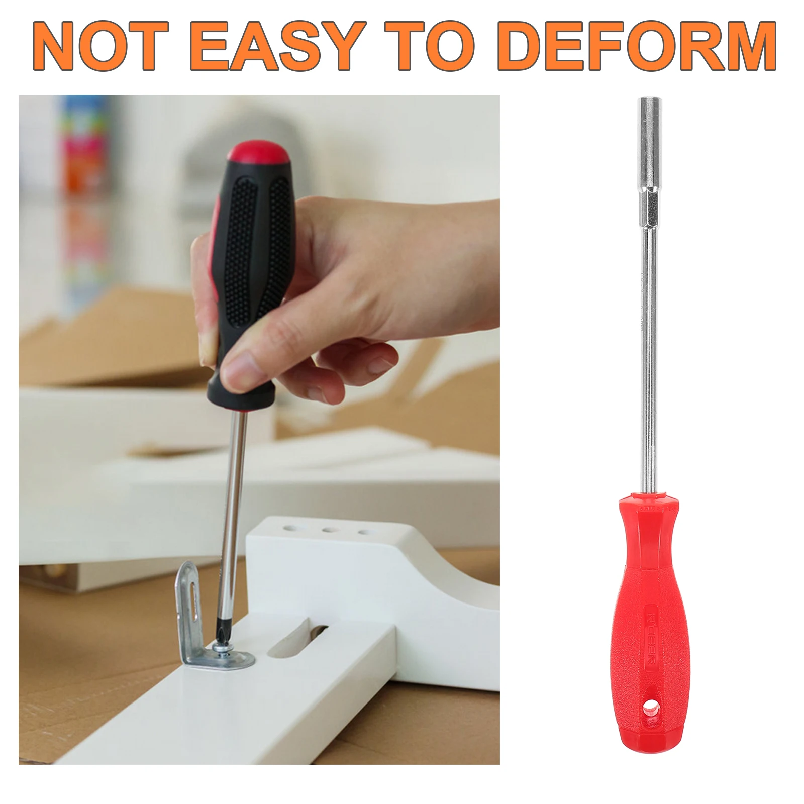 

Hexagonal Socket Wrench Socket Screwdriver Multipurpose Metal Wrench Tool for Tight Space Repair and Maintenance