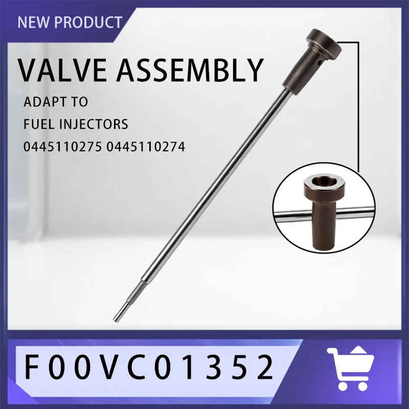 Diesel Injector Valve Set F00VC01352 Common Rail Control Valve For 0445110275 0445110274 Fuel Injection Repair Part  YI1433