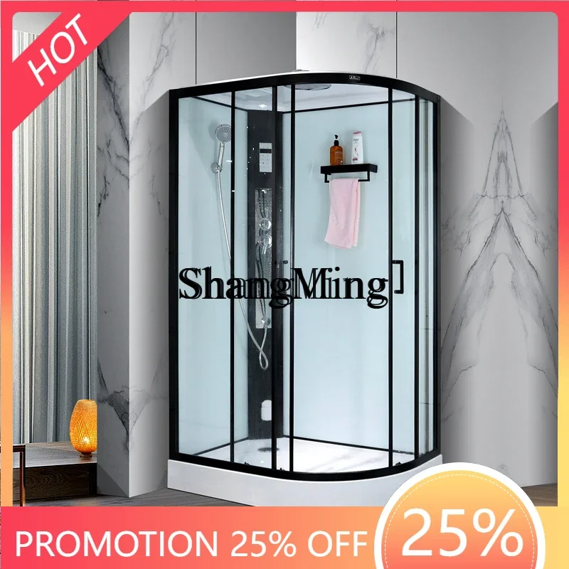

CL shower room arc fan steam integrated household bathroom closed glass partition