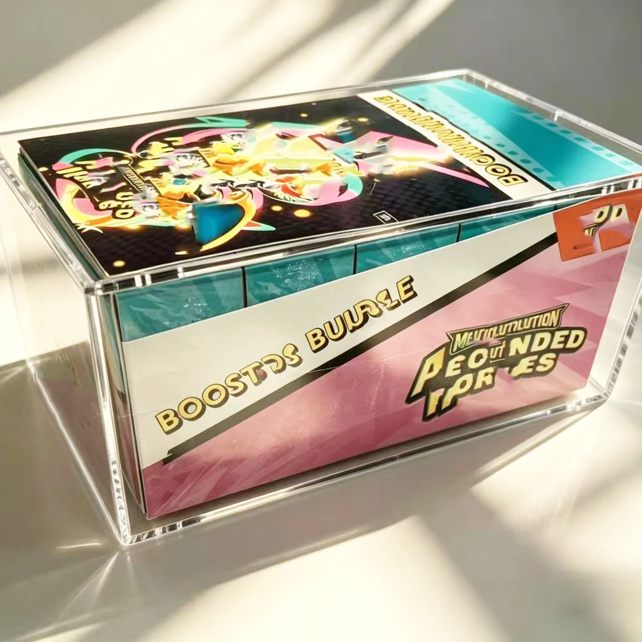 PT-CG Ascend Heroes Large Booster Bundle Acrylic Protection Box POKE Card Acrylic Storage Box - view 6