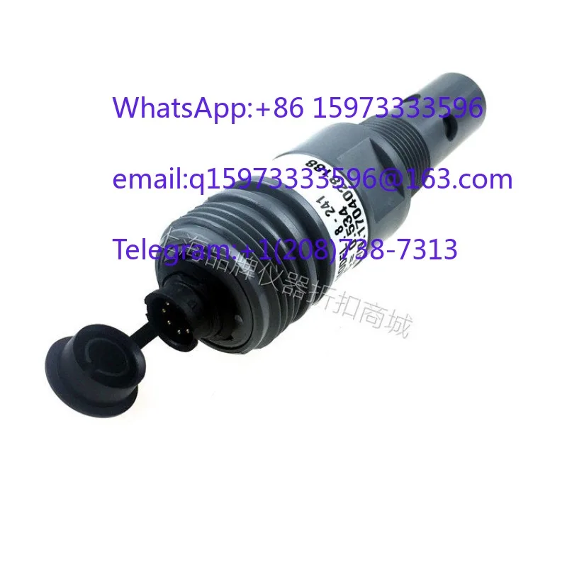 8-241/8-241-01 Four Pole Conductivity Electrode C=0.5cm-1 Titanium CPVC in Stock for Water Testing Applications