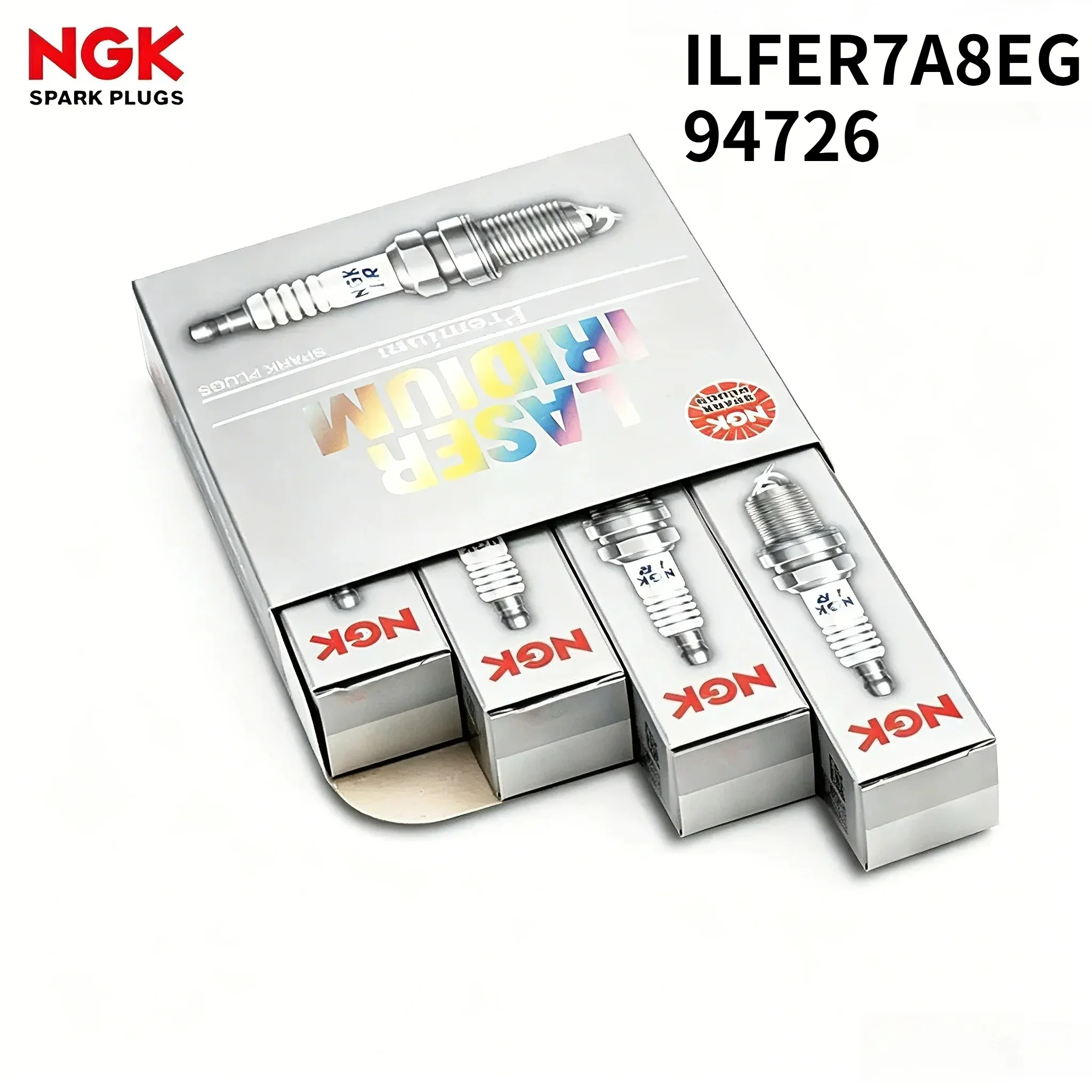 Ngk Spark Plug Laser Iridium - หัวเทียนเลเซอร์อิริเดียม NGK 4 ชิ้น รุ่น ILFER7A8EG