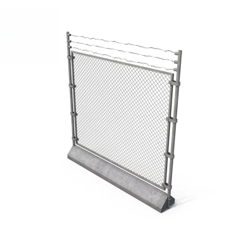 Durable galvanized steel chain mesh fence rolls, featuring long lifespan, eco-friendly design, and safety features