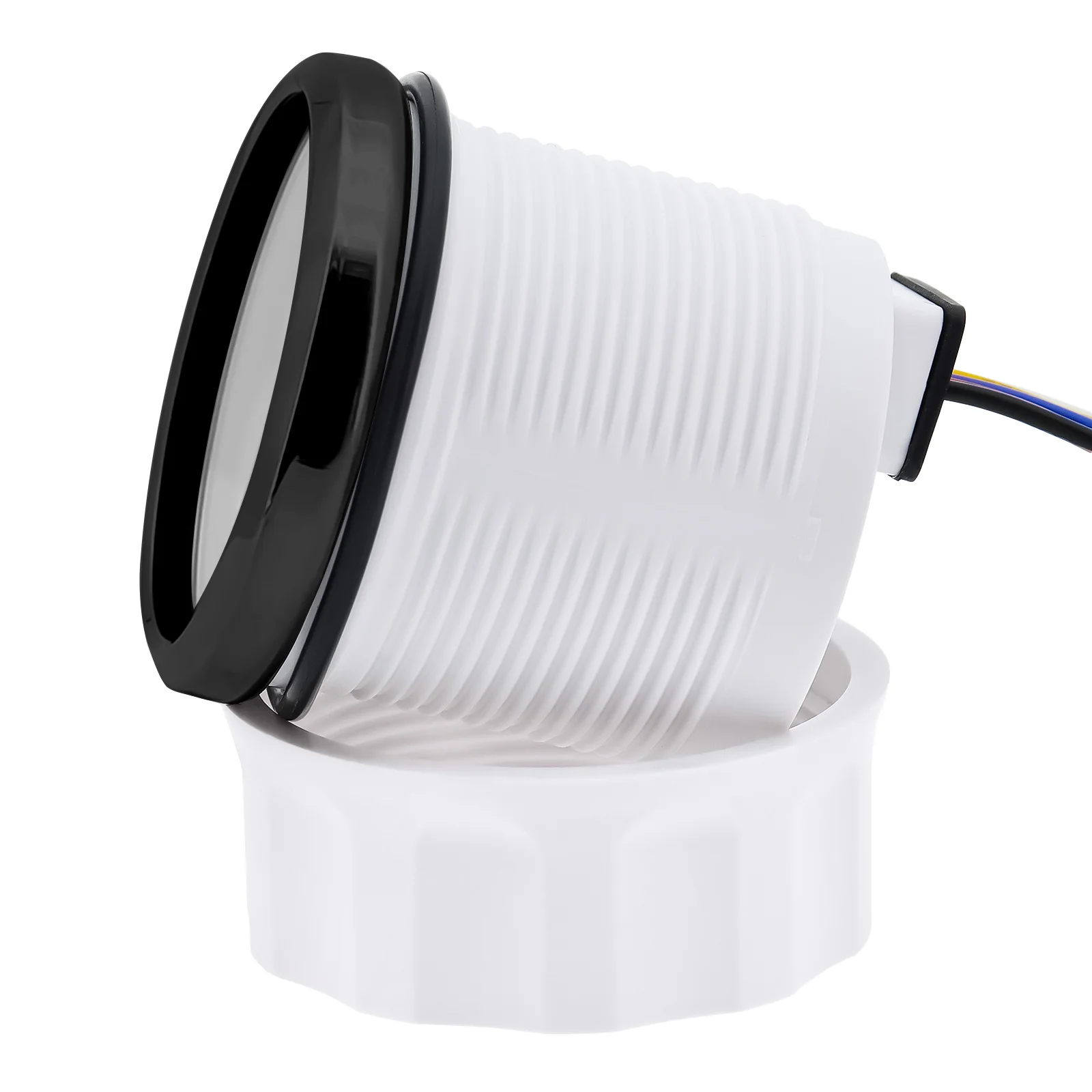 52mm Kraftstoffs tand anzeige 0-190Ohm Kraftstoff zähler mit Alarm funktion für Marine boot Auto Yacht 7 Farbe Hintergrund beleuchtung Öltank anzeige – Detail 8