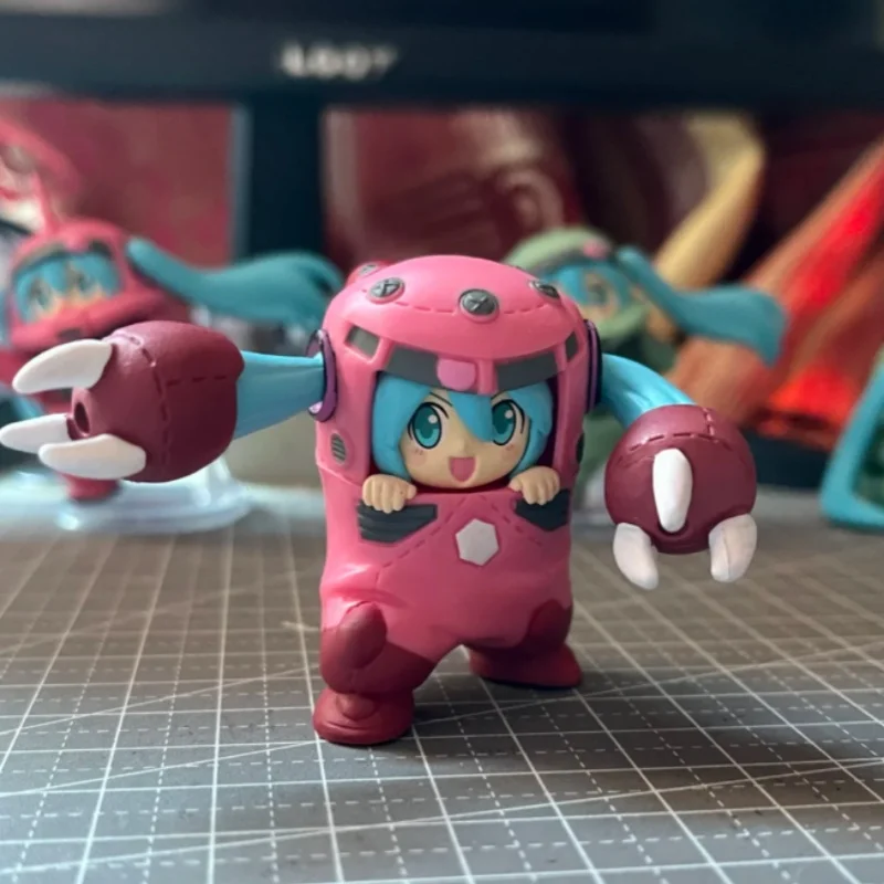 Bandai Twisting Eggs Hatsune Miku Co Branding Series Anniversary Commemoration Of Mobile Warrior Gu Numi Figur Modell Spielzeug Geschenk