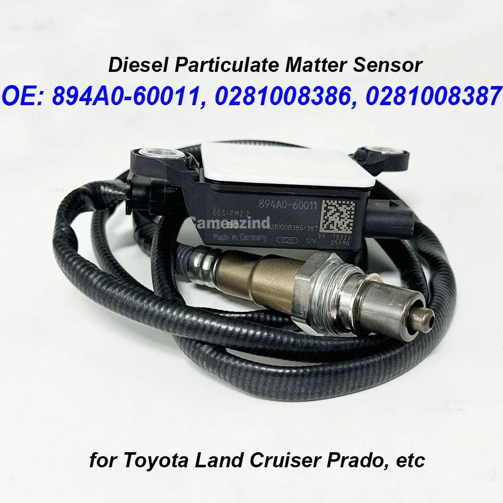 894A0-60011 0281008386 0281008387 Diesel Particulate Matter Sensor 894A060011 Fits for Toyota Land Cruiser Prado High Quality