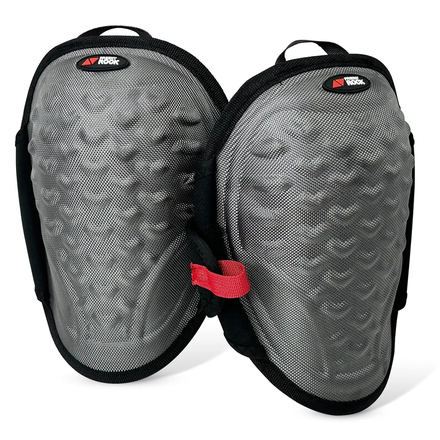 

Men's Work Knee Pads with Gel Padding for Construction, Roofing, Flooring, and Gardening - Anti-Slip Grey Fabric