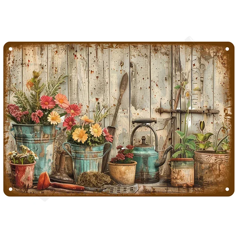 Letreros de estaño para dormitorio, hombre, cueva, Bar, pared del hogar, carteles de Metal, artículos de decoración Vintage,