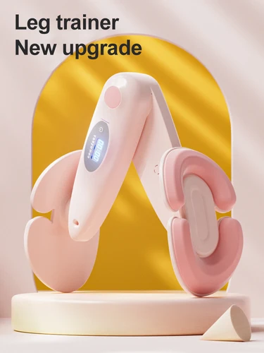 Imagen 2 del producto Abrazaderas para piernas y músculos del suelo pélvico para mujer, ejercitador con cuentas LED, equipo de Fitness práctico para piernas de belleza