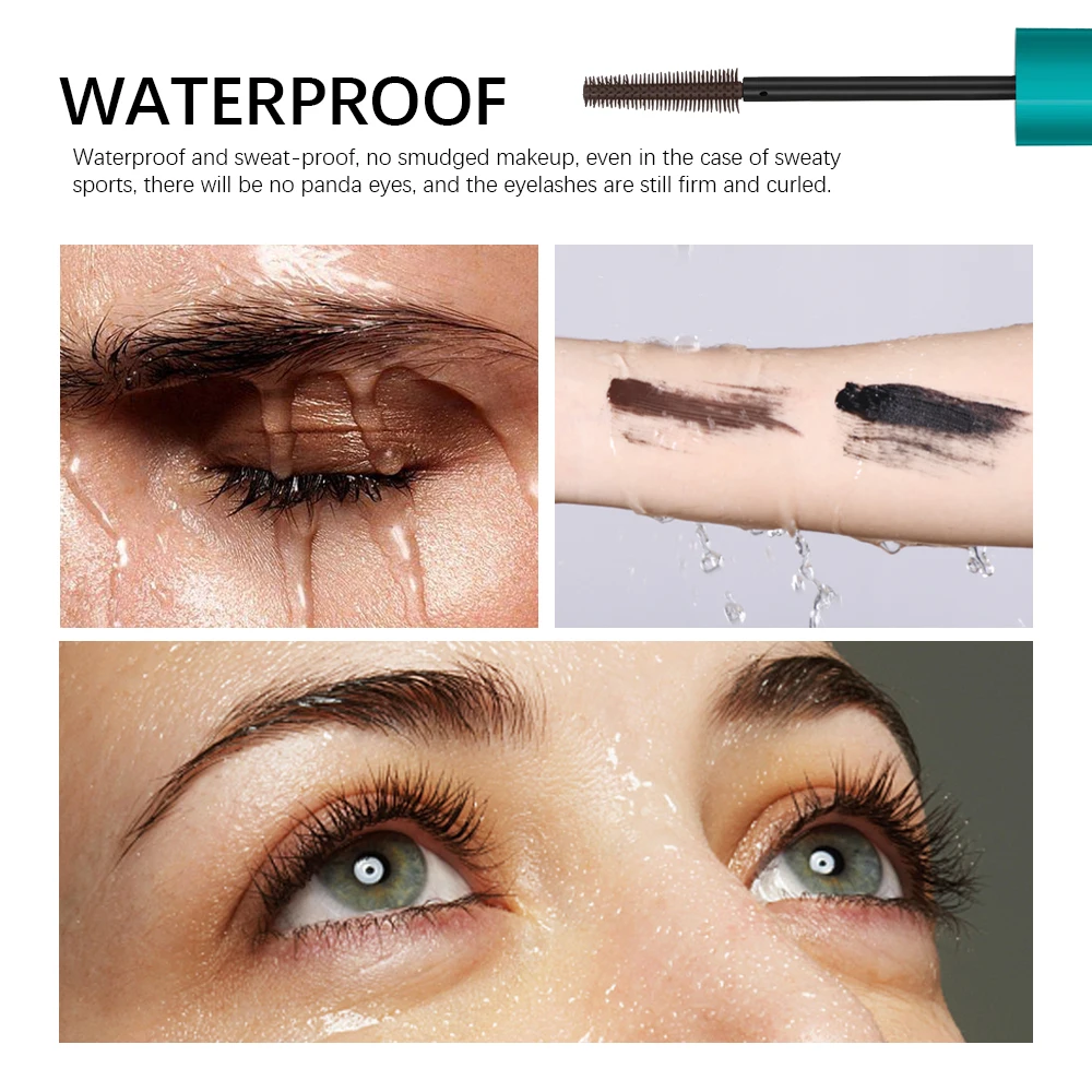 Ibcccndc New Version Of Green Tube Mascara Natural Lengthening Curling Lasting Shaping Black Mascara