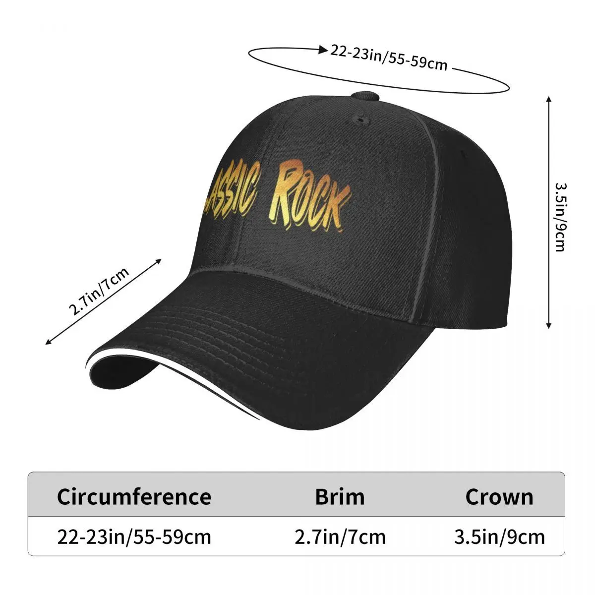 ROCK-Gorra con logotipo de letra para hombre y mujer, gorro de béisbol con logotipo, envío gratis, 2814