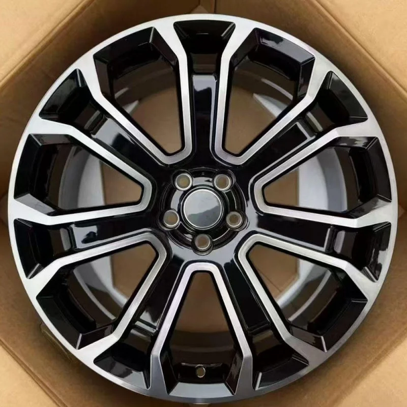 18-24 Inch Multi Spoke Gloss Black Wholesale Custom Forged Alloy Wheel Rims SUV Sport Passenger Car Tuning Wheels