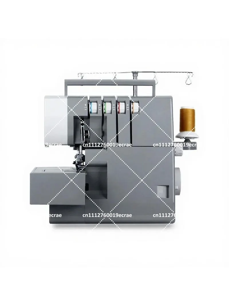 Home Multi-function Overlock Machine 2/3/4 Thread, Heavy Duty Overlock Sewing Machine for Thick Fabrics