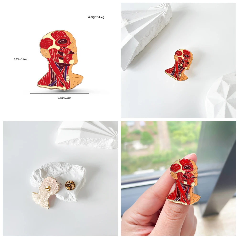 Hanreshe Medical Enamel Brooch Set Funny Backpack Bag Lapel Pin Badge Accessories Medicine Jewelry for Doctor Nurse