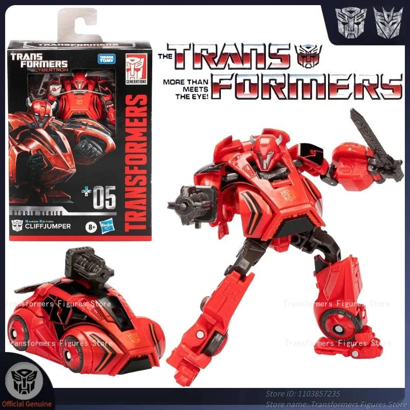 

In Stock Transformer Studio SS-GE 05 Cliffjumper G1 Cartoon Movie Figure Model Anime Action Deformation Robot Toys Popular Gifts