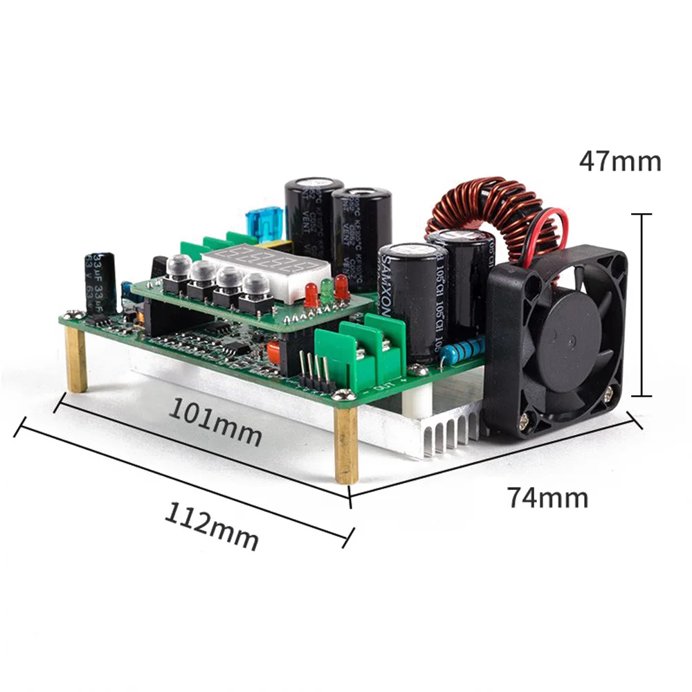 DKP6012 CNC Adjustable Buck Voltage Regulator Constant Current Power Supply Module Digital Display Programmable Lithium Charger