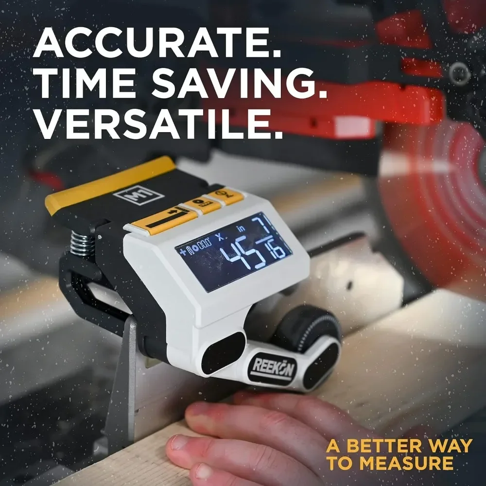 Caliber Measuring Tool for Miter Saws – Eliminates Need to Measure & Mark Materials, Reduces Cut Time and I Materials