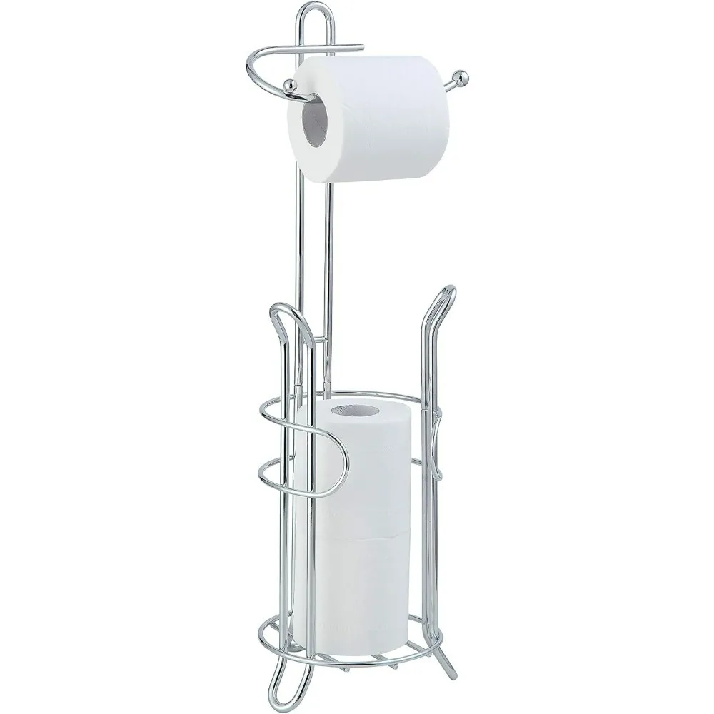 freestanding-toilet-paper-holder-with-storage-–-holds-3-spare-rolls-heavy-duty-steel-chrome-finish