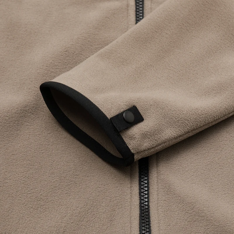 سترة صوفية للرجال من The North Face بسحاب كامل يومي دافئ للرياضات الخارجية 8Fj3Dhl #5