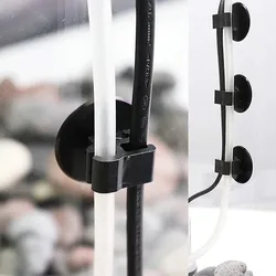 Accesorios para acuario con ventosas y clips para mangueras y cables