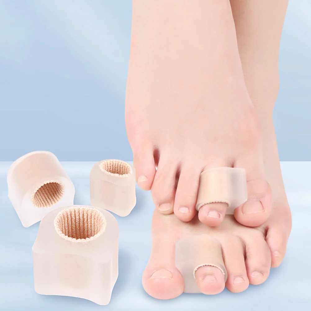 2pcs Toe Separators Reusable Supple Bunion For Women Men Foot Care Tools Valgus Hammer Toe Spacer Home Use