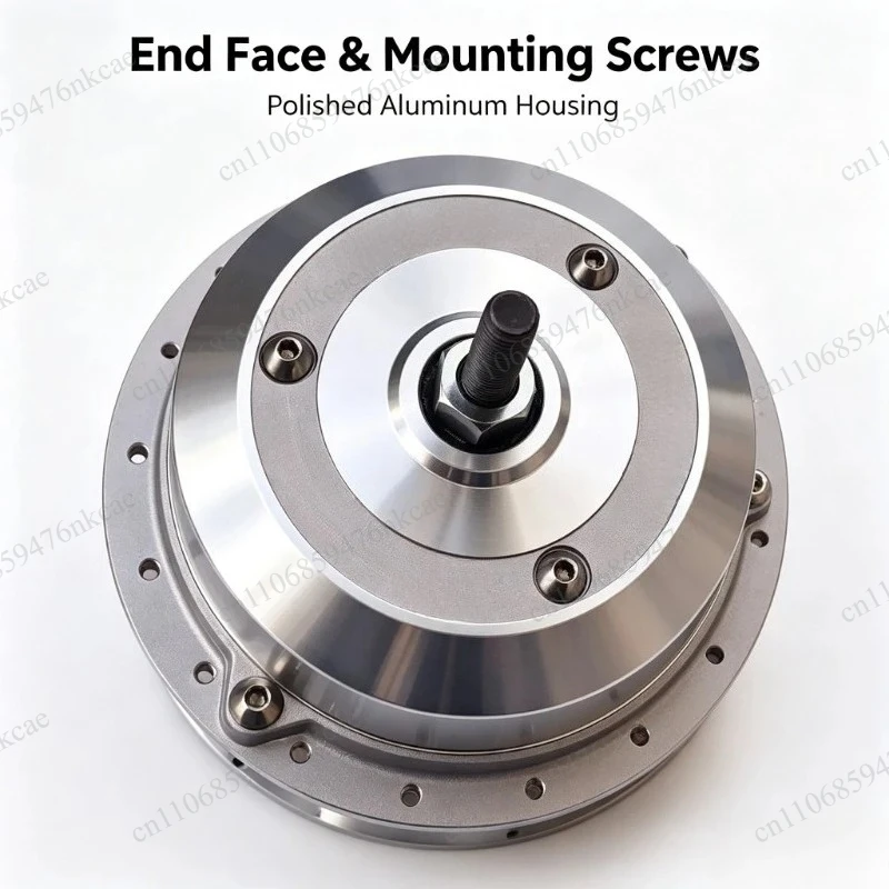 Bicycle brushless wheel hub motor one-way clutch gear reduction three-phase eight wire brushless