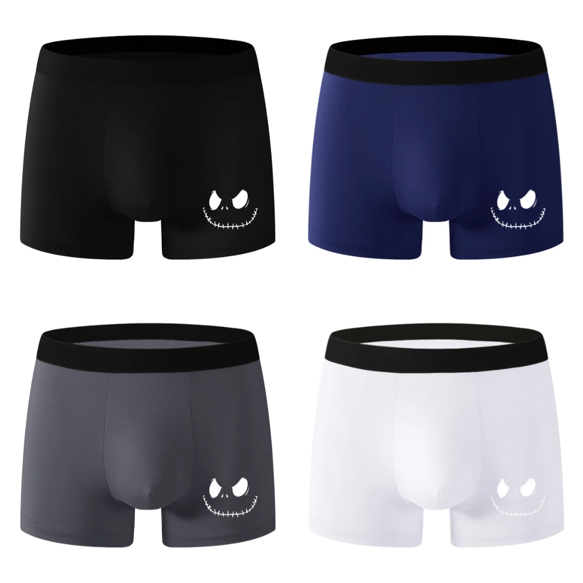 

2/4 PCS new close-fitting boxer shorts are a musthave for men black underwear for the summer of 2025 is comfortable High quality