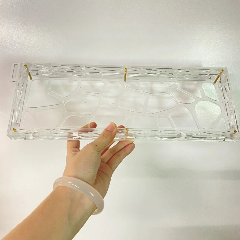 

Полый чехол для клавиатуры Ace68 MADCATZ Mad68, Fire68 Механическая клавиатура Акриловый цвет Прозрачный корпус клавиатуры Геймер DIY Подарки