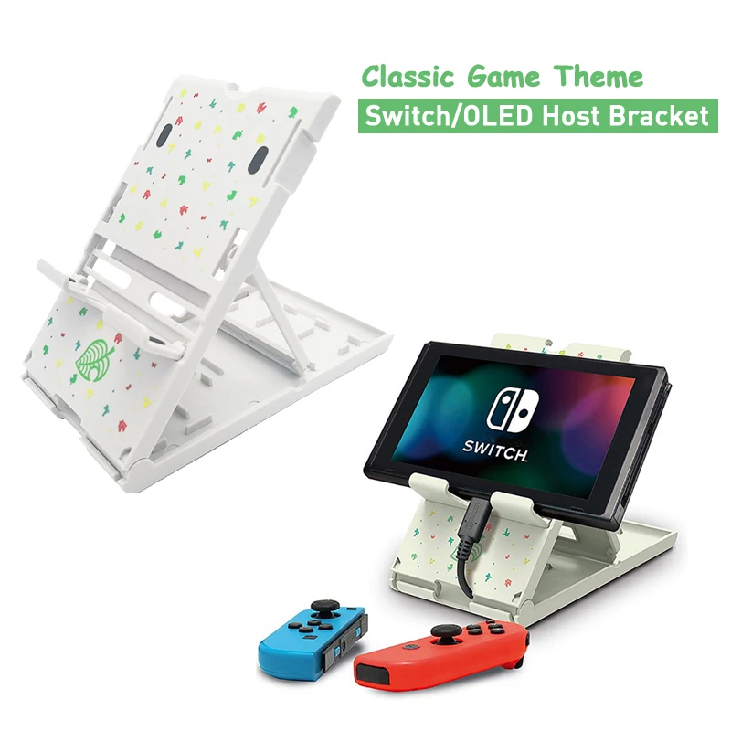 Staffa di supporto base regolabile per Nintendo Switch OLED PlayStand Supporto da tavolo per accessori di gioco NS Switch