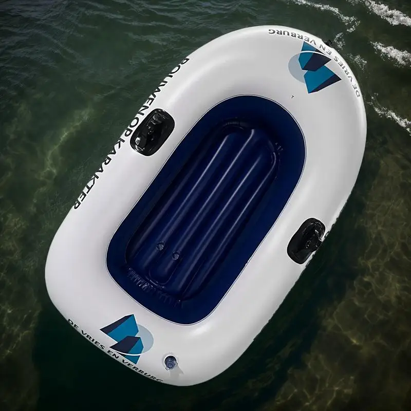 

Inflatable Boat Swimming Pool Lake Float Raft Portable Pool Raft Ride-Ons Float Kayak for Adults Lake River Beach Travel